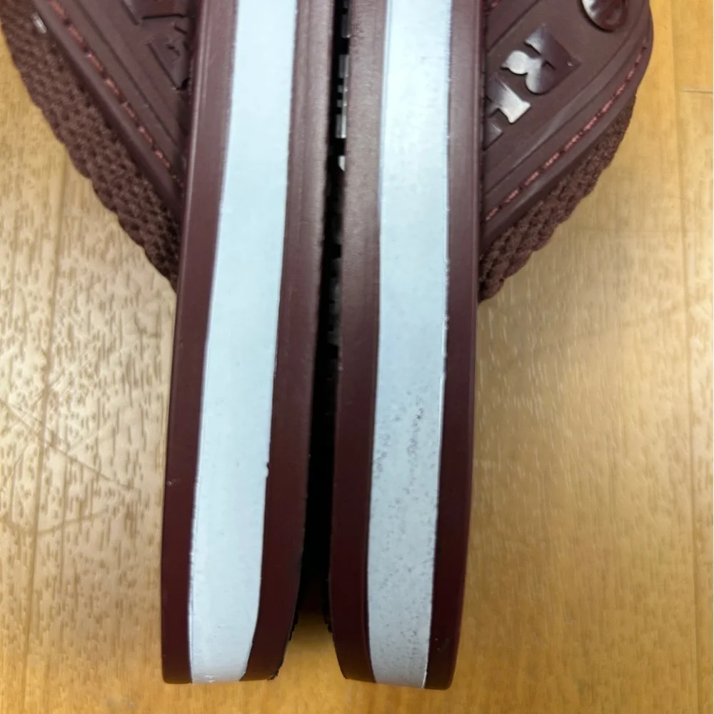 Rhea Men's Casual Wine color Flip-Flops Vepo Sandals‎ Burgundy Size 8